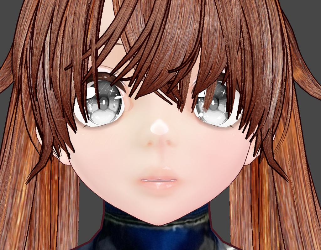 リアルフェイス2　ソフトバーションvroidcustomitem