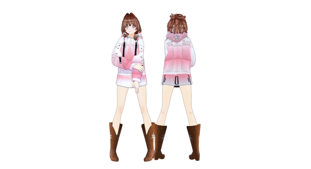 VROID館パーカー５vroidcustomitem