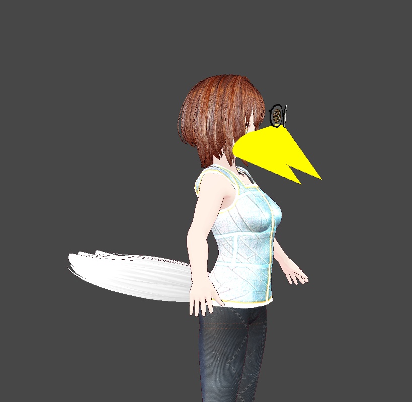 ペリカンvroidcustomitem