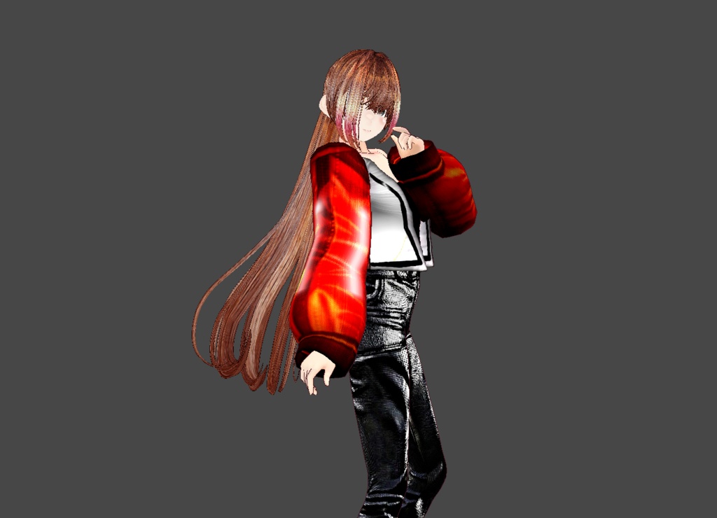 ショートスカジャンセット4vroidcustomitem