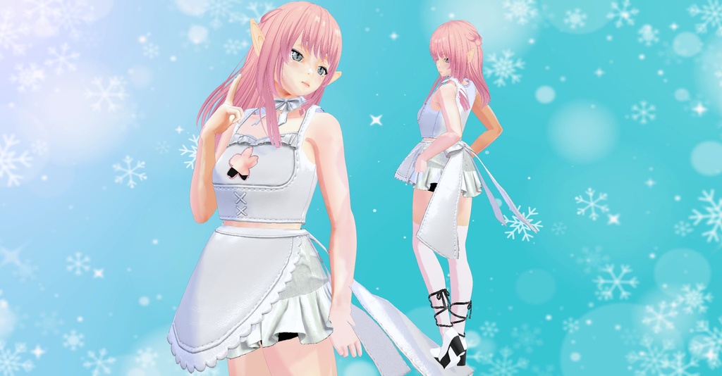 メイドInメイドホワイト桜レザー