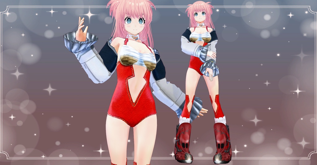 スペースレオタードセット