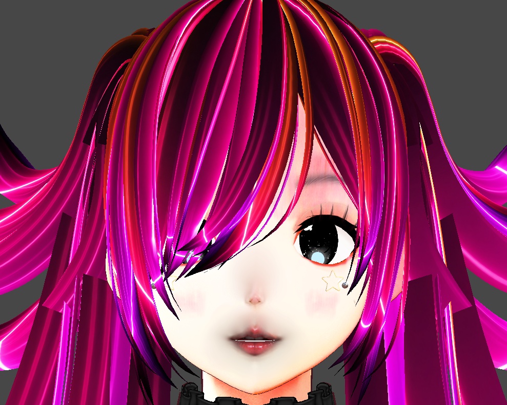 スーパーリアルフェイス桃子ダークパープルcutestar