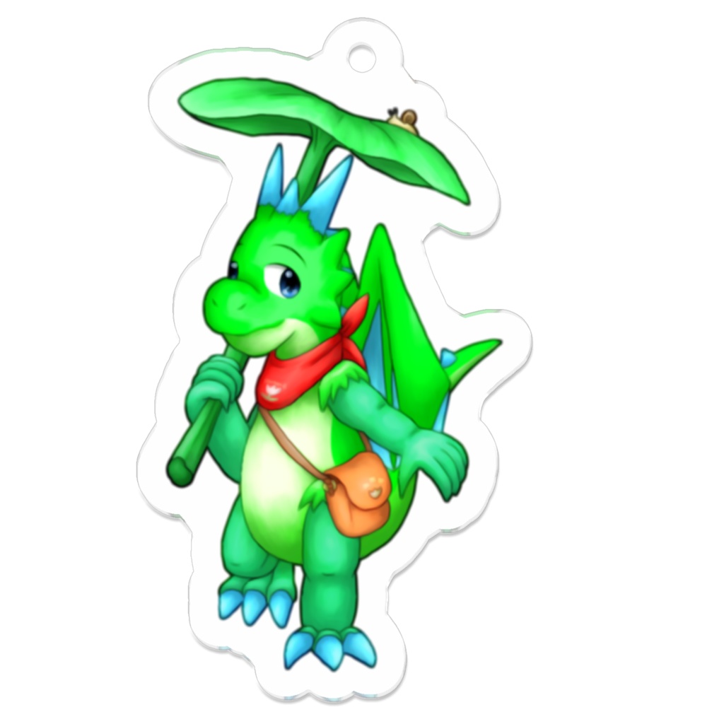 おでかけドラゴン (アクリルキーホルダー)