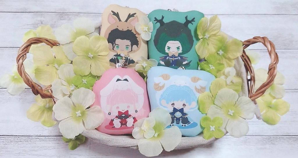 どうぶつさんクッションストラップ