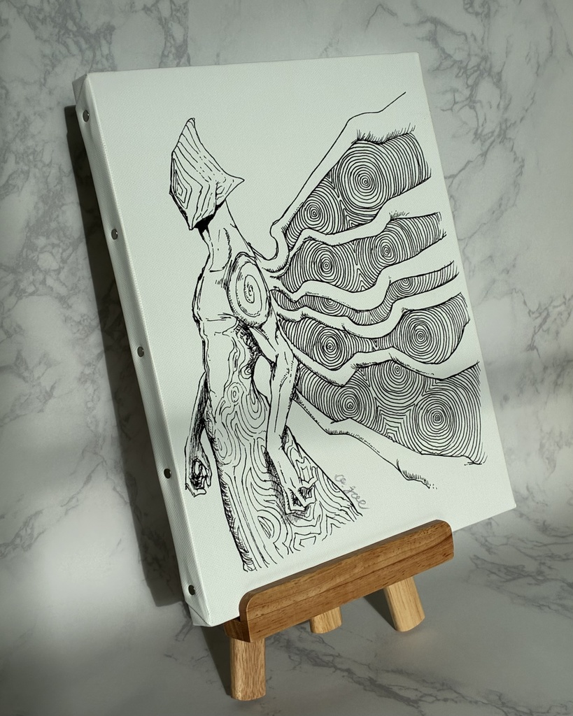 【10点限定・直筆サイン入】キャンバスアート F3サイズ "The Resonance"