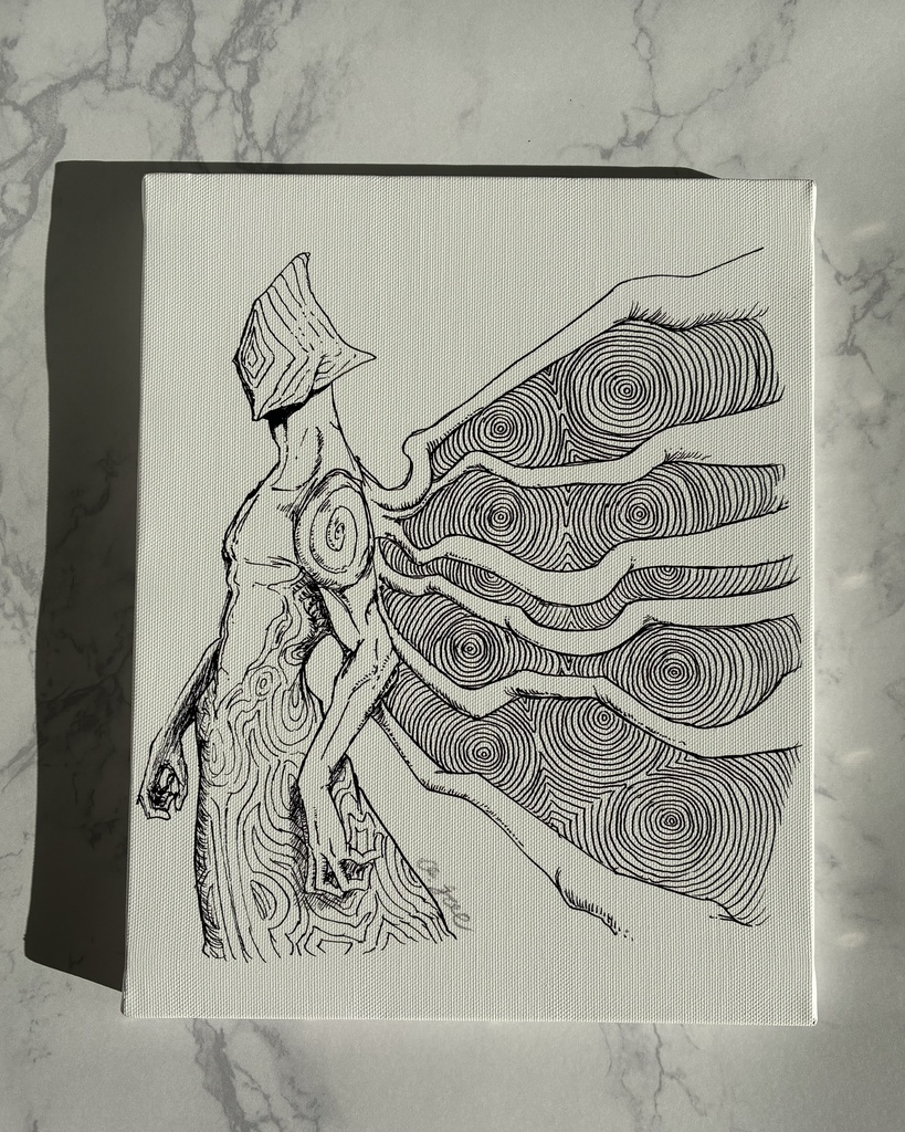 【10点限定・直筆サイン入】キャンバスアート F3サイズ "The Resonance"