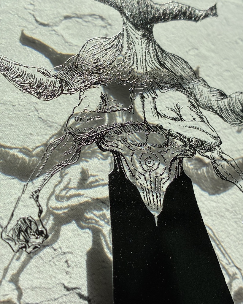 【10点限定・直筆サイン入】プレミアム・アクリルブロック "The Four-Armed Deity"