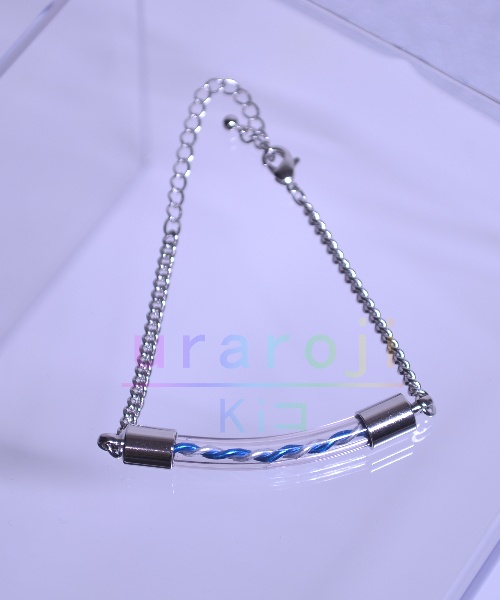 透明管ブレスレット