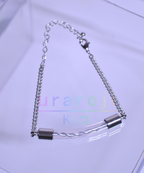 透明管ブレスレット