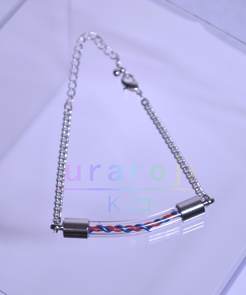 透明管ブレスレット