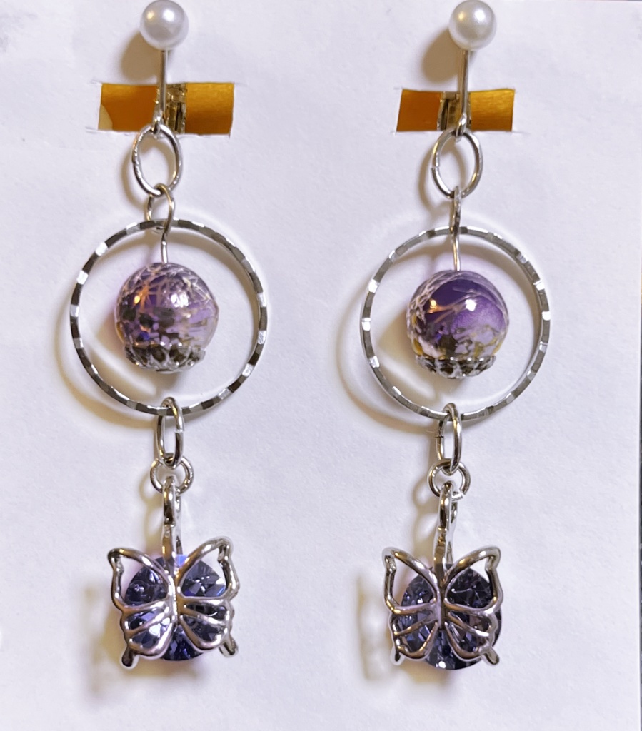 【胡蝶しのぶ】キャライメージイヤリング