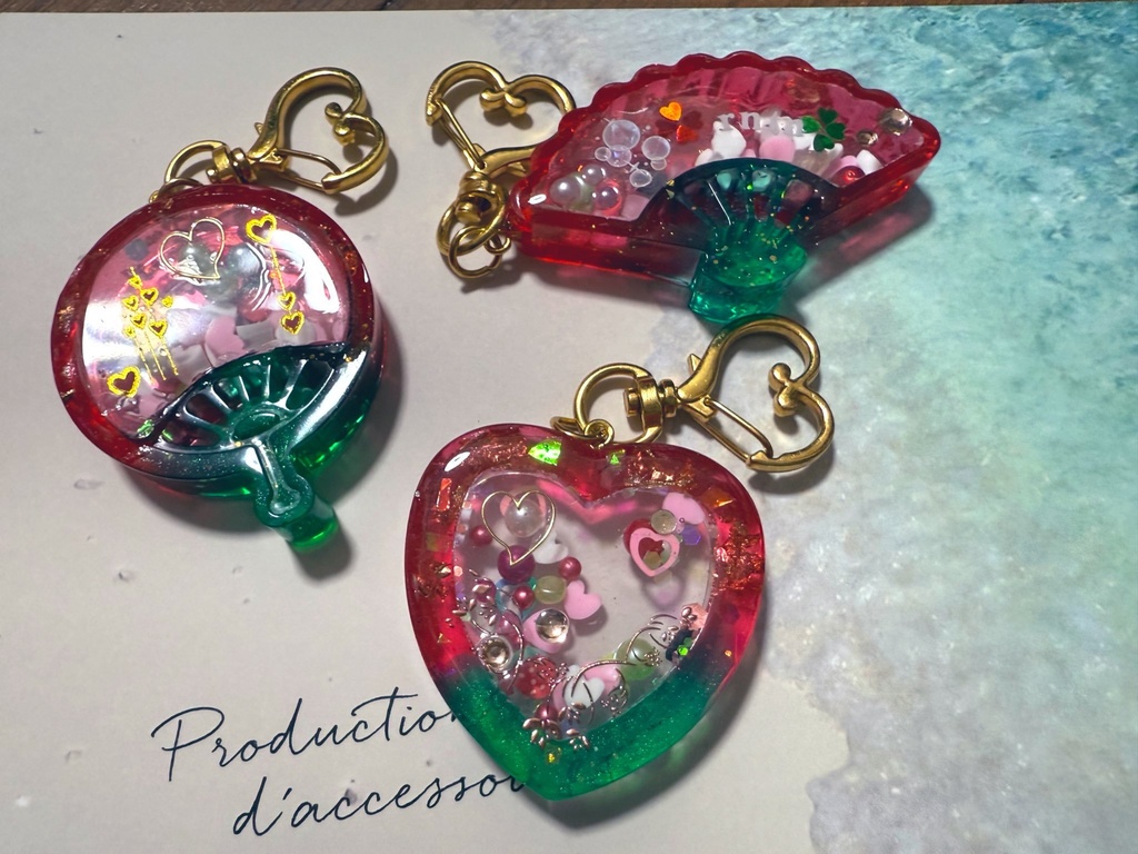 イメージしゃかしゃかキーホルダー【煉炭】