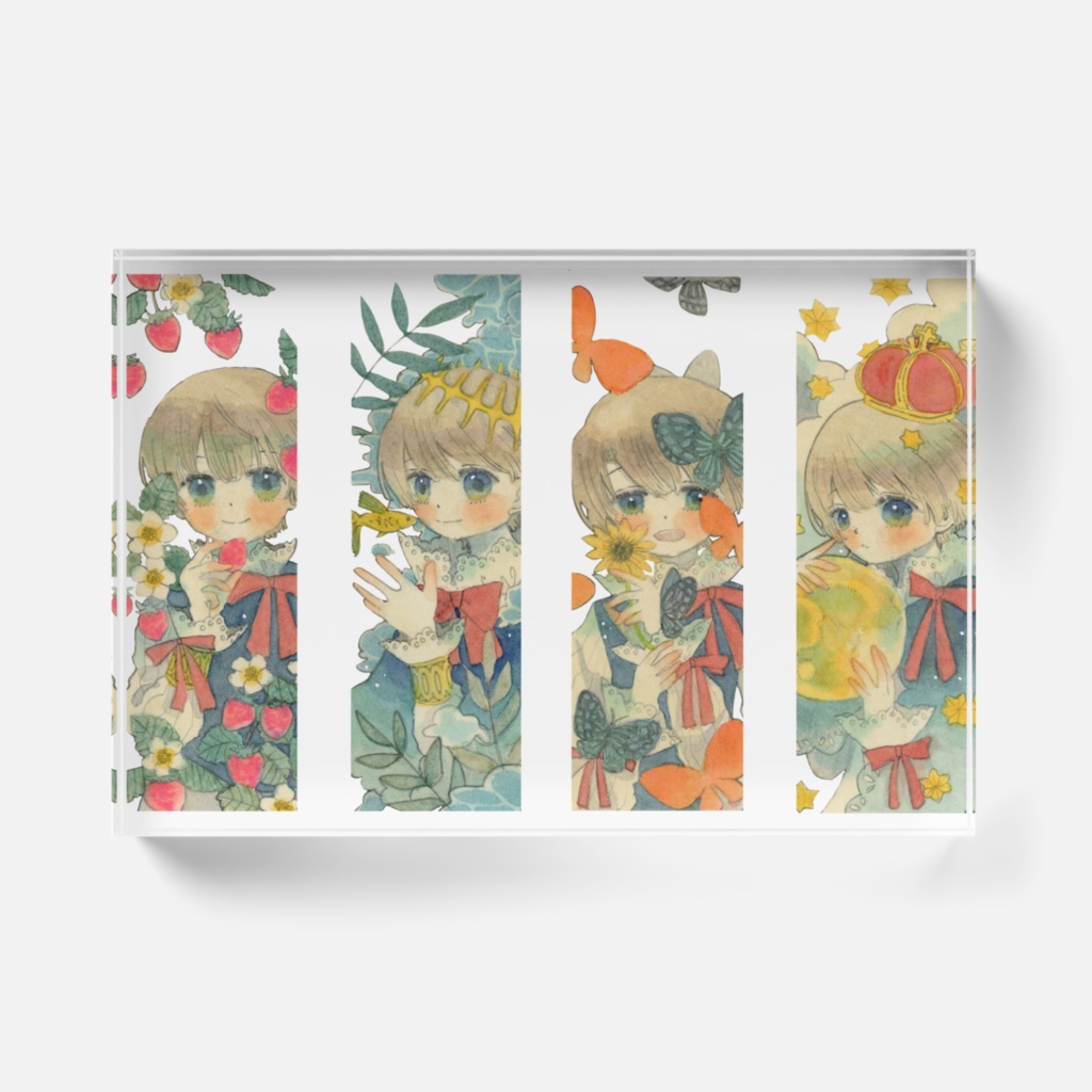 四季彩アクリルブロック