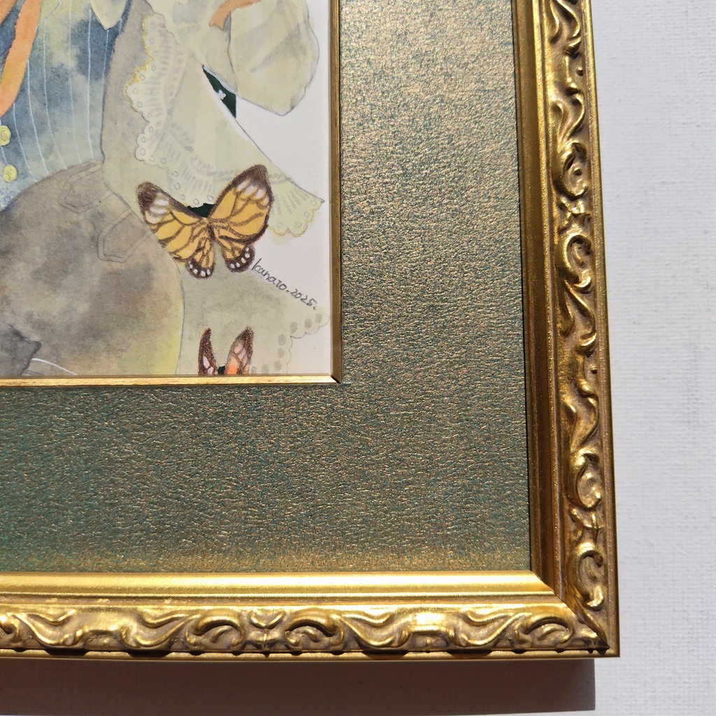 【額装原画】ひらひら