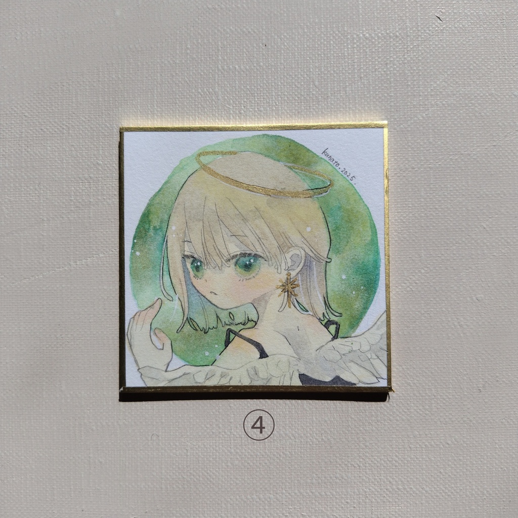 【マラソン豆色紙】①~④