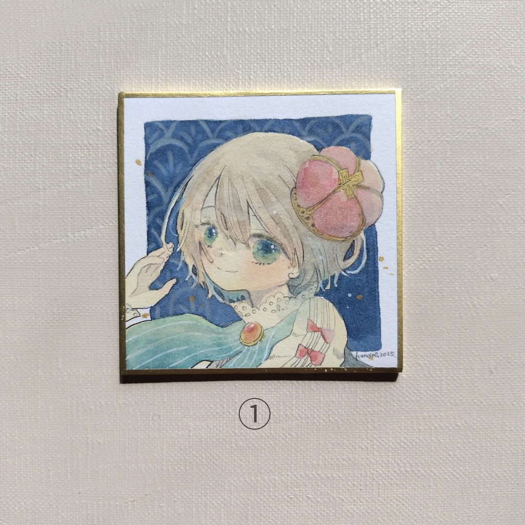 【マラソン豆色紙】①~④