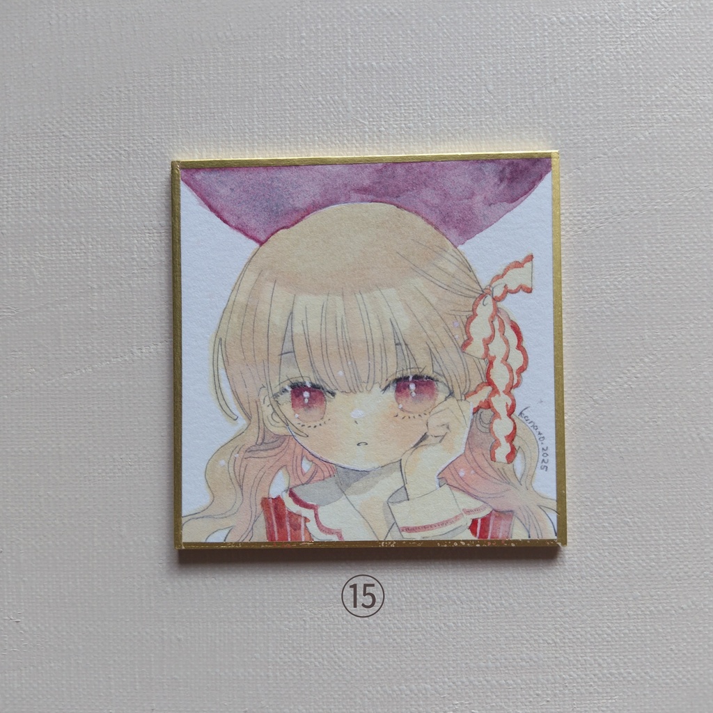 【マラソン豆色紙】⑬~⑯