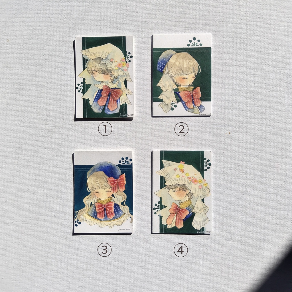 ATC原画(①～④)