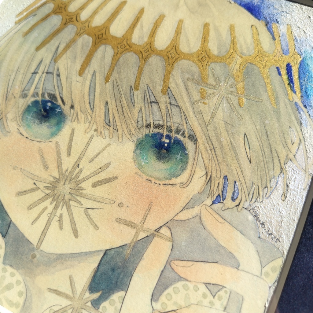 【額装原画】包む綺羅星