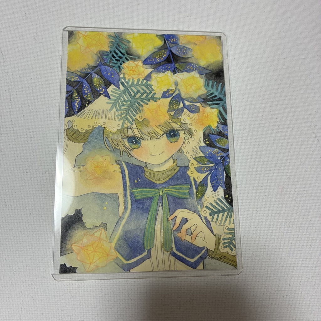 フレームレス原画【降り注ぐコメット】
