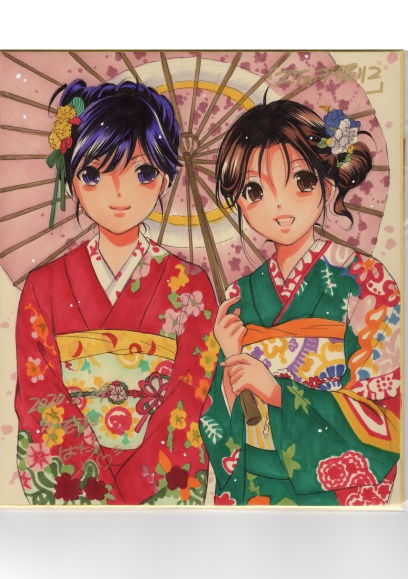 スケッチ色紙２　１０