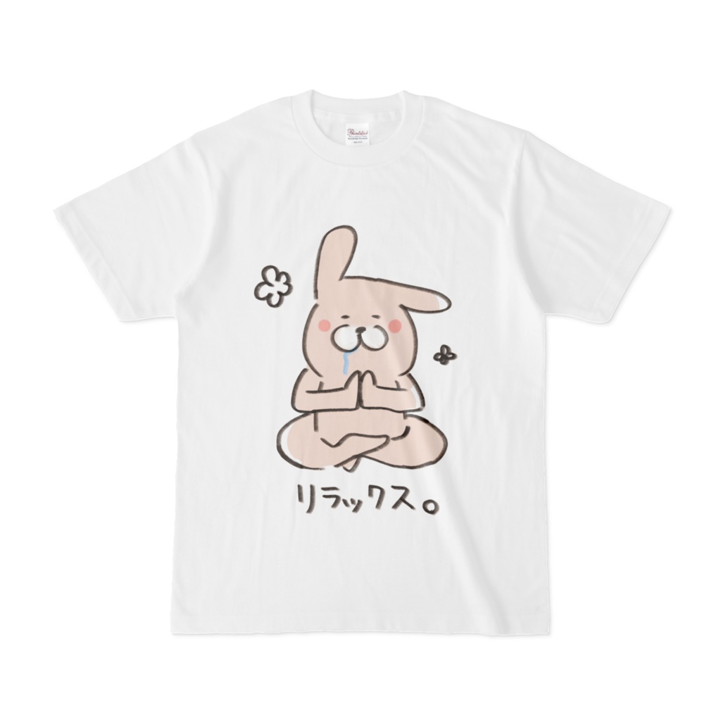 ゆるうさぎ(?)いぬTシャツ