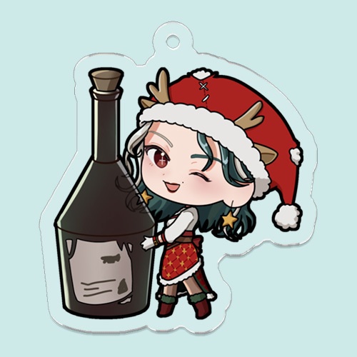 【残狂ハルシネイト22】バーメイド デミ・バーボン アクリルキーホルダー