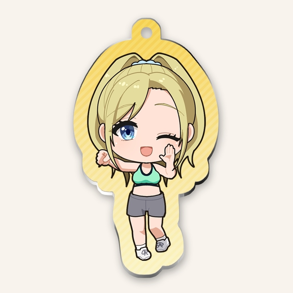 【G4L10th】笹子・ジェニファー・由香 アクリルキーホルダー