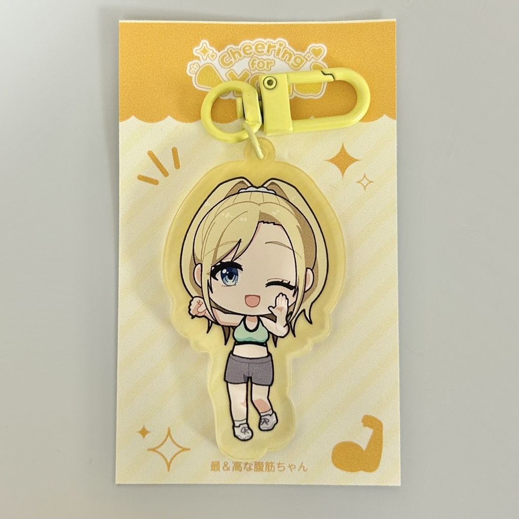 【G4L10th】笹子・ジェニファー・由香 アクリルキーホルダー