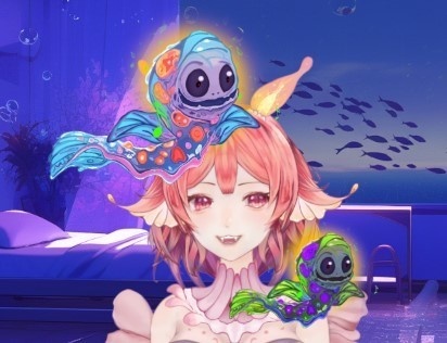 【Live 2D】海から来たハロウィンの生物