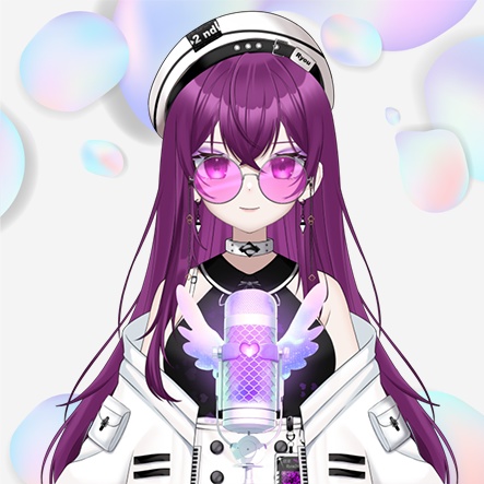 【Live2D Mic】音量に応じて光るマイク -愛の翼