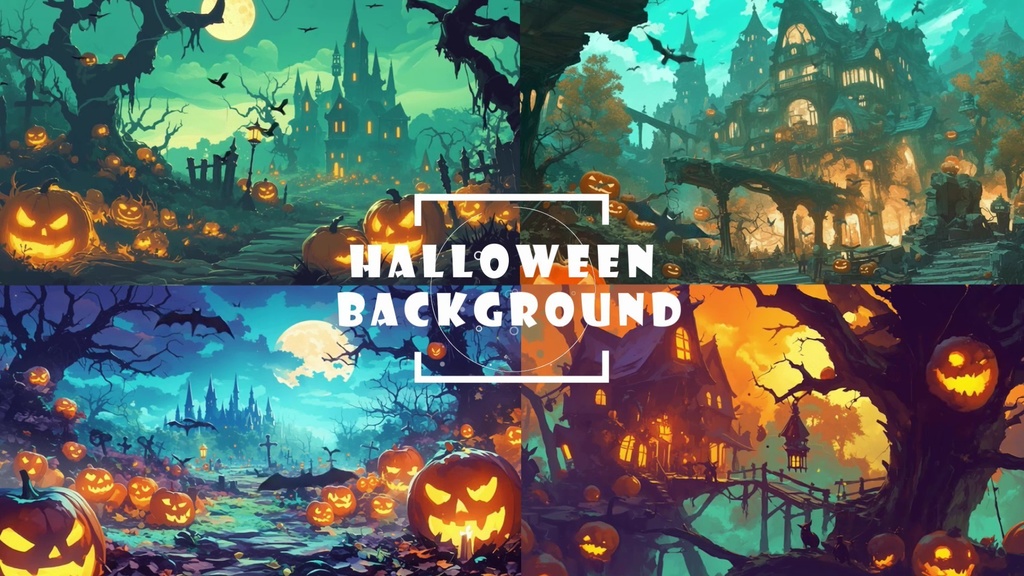 【Background】ハロウィンGIF背景