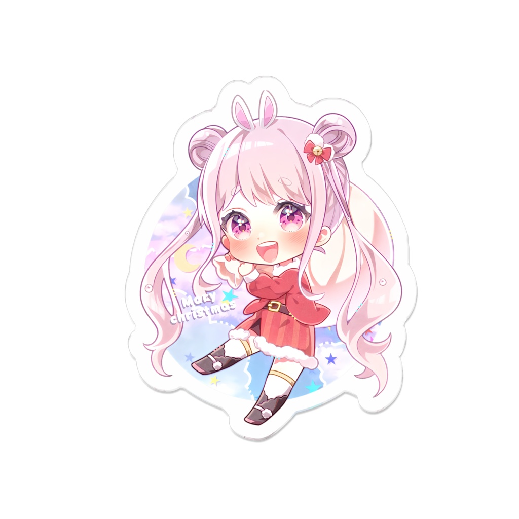 【クリスマス限定♫】再販!!りこたアクリルバッジ☆