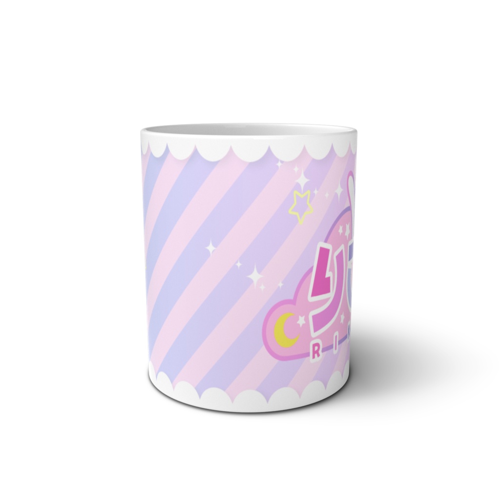 【りこたオリジナルグッズ♫】りこたイメージのゆめかわいいマグカップ☆