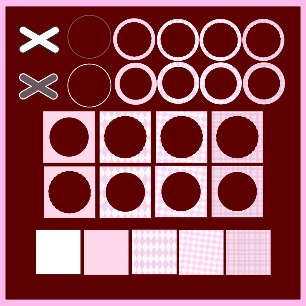 【IRIAM用素材】返礼品制作セット