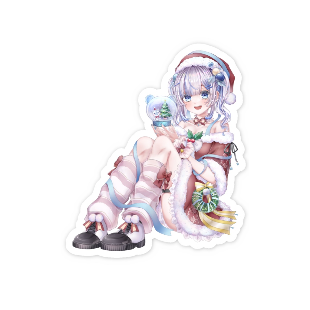 2025クリスマスステッカー