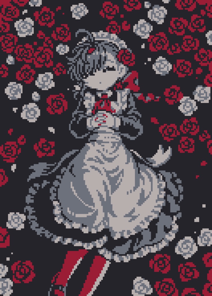 キャンバスプリント　rose