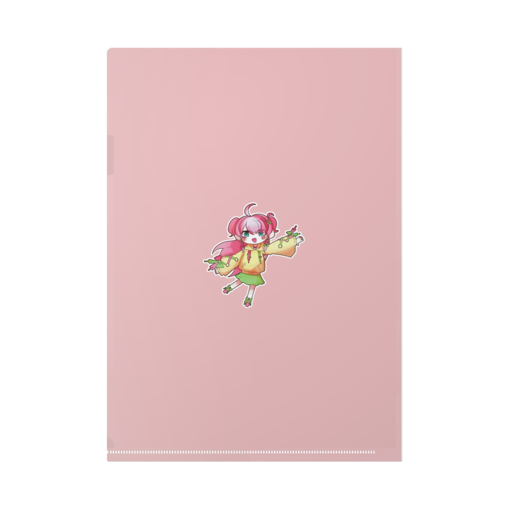 餅萌ちものA4クリアファイル