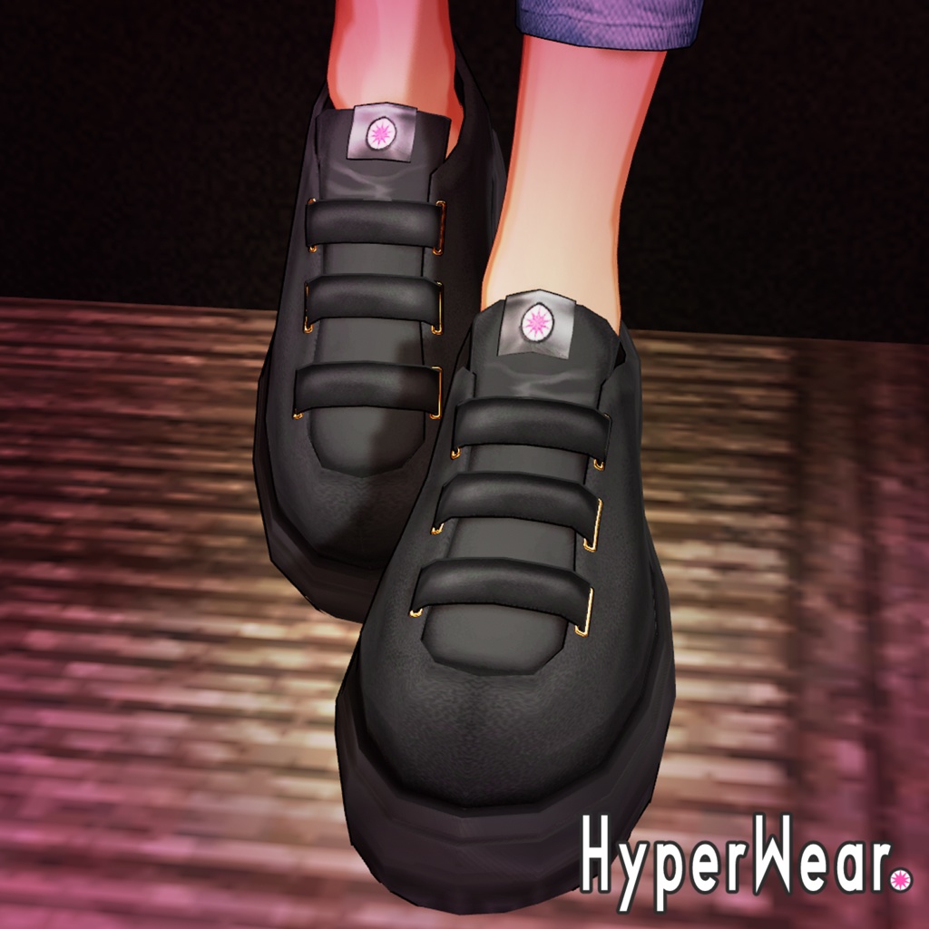 【VRchat】HYPER Shoes （マヌカ対応）サイズ変更シェイプキー有