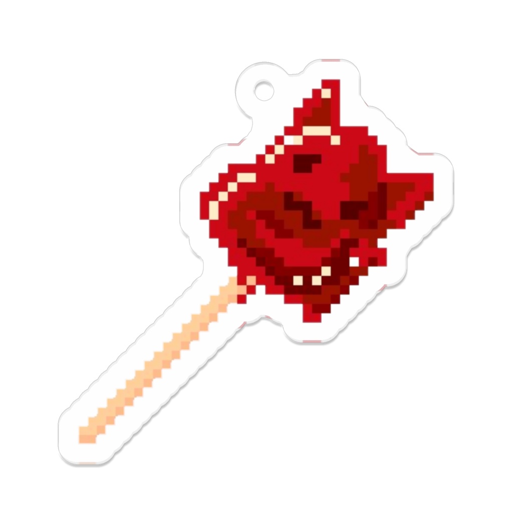 いちごるみ飴 アクリルキーホルダー