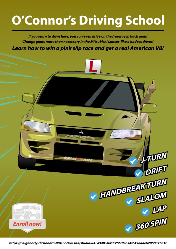【movie legends】the driving school