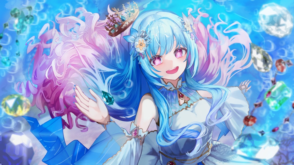 ひな誕生日記念🐬詫びﾌﾞﾗﾝｹｯﾄさん