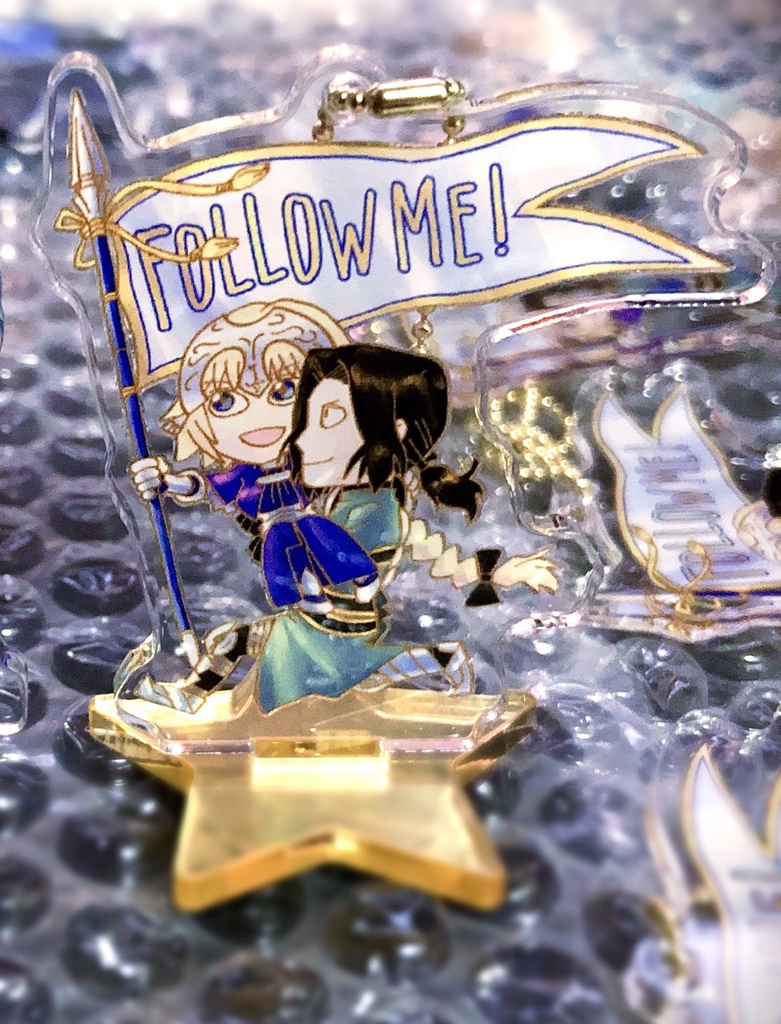 【完売】FGO ジャンヌ&ジル ミニアクリルスタンド