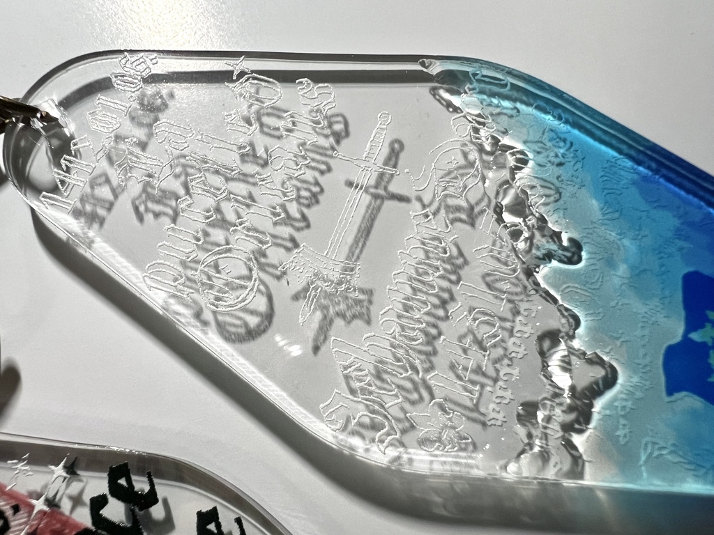 モーテルキーホルダー/ジル・ド・レ&ジャンヌ・ダルク