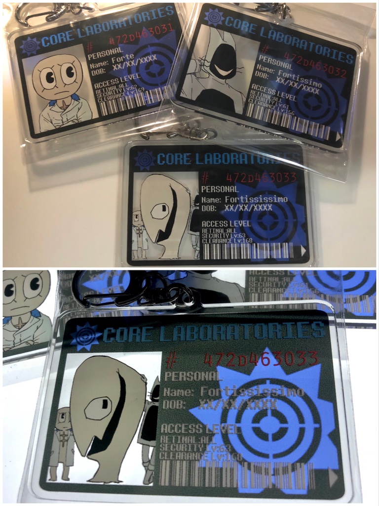 COREラボIDカードアクリルキーホルダー【Gフォロワーズ3個セット】