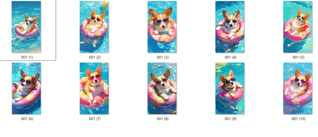 コーギープール 🐾 Corgi Pool 【Smartphone Wallpaper 10 Pack / 816×1456px】
