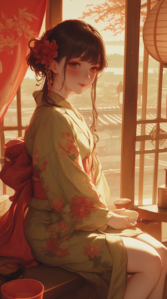 宵の微笑 – Twilight Smile / Smartphone Wallpaper Pack