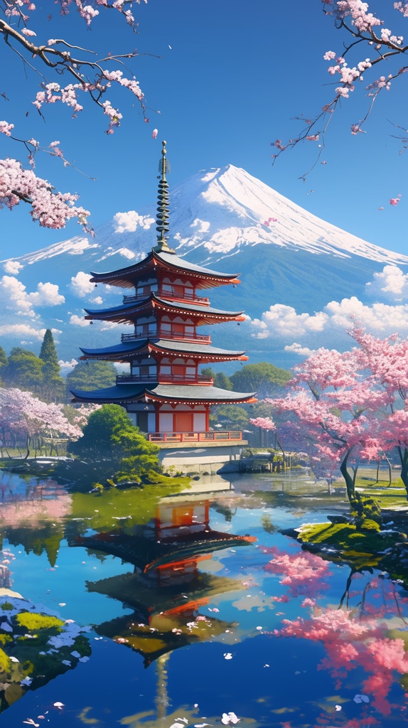 桜鏡 – Mirror of Cherry Blossoms