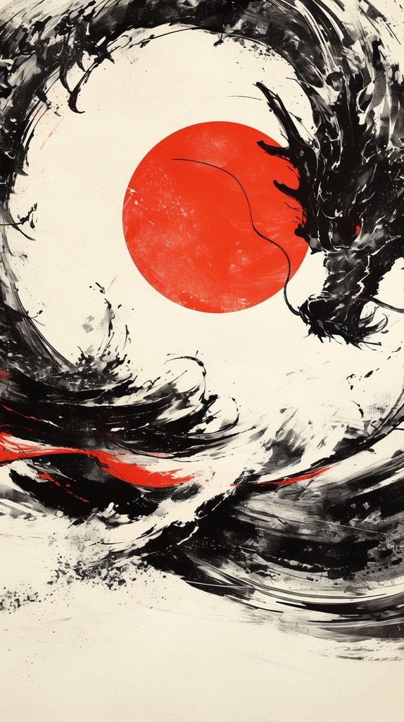 墨炎の輪 – Circle of Ink and Flame